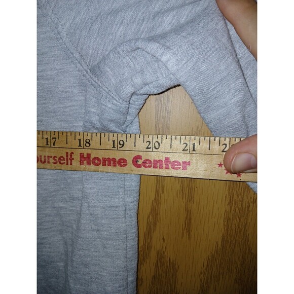 Juicy Couture Sport Hooded Jacket Womens Large Gray Full Zip Drawstrings 38×24 - Picture 6 of 16